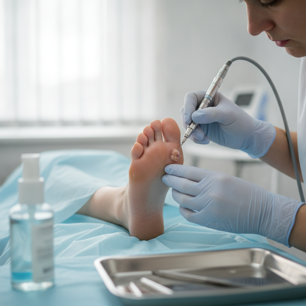foot wart removal